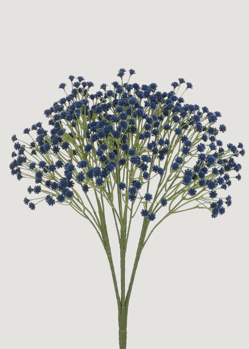Blue Artificial Baby's Breath Flower Bush - 15"