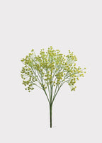 Green Artificial Baby's Breath Flower Bush - 15"
