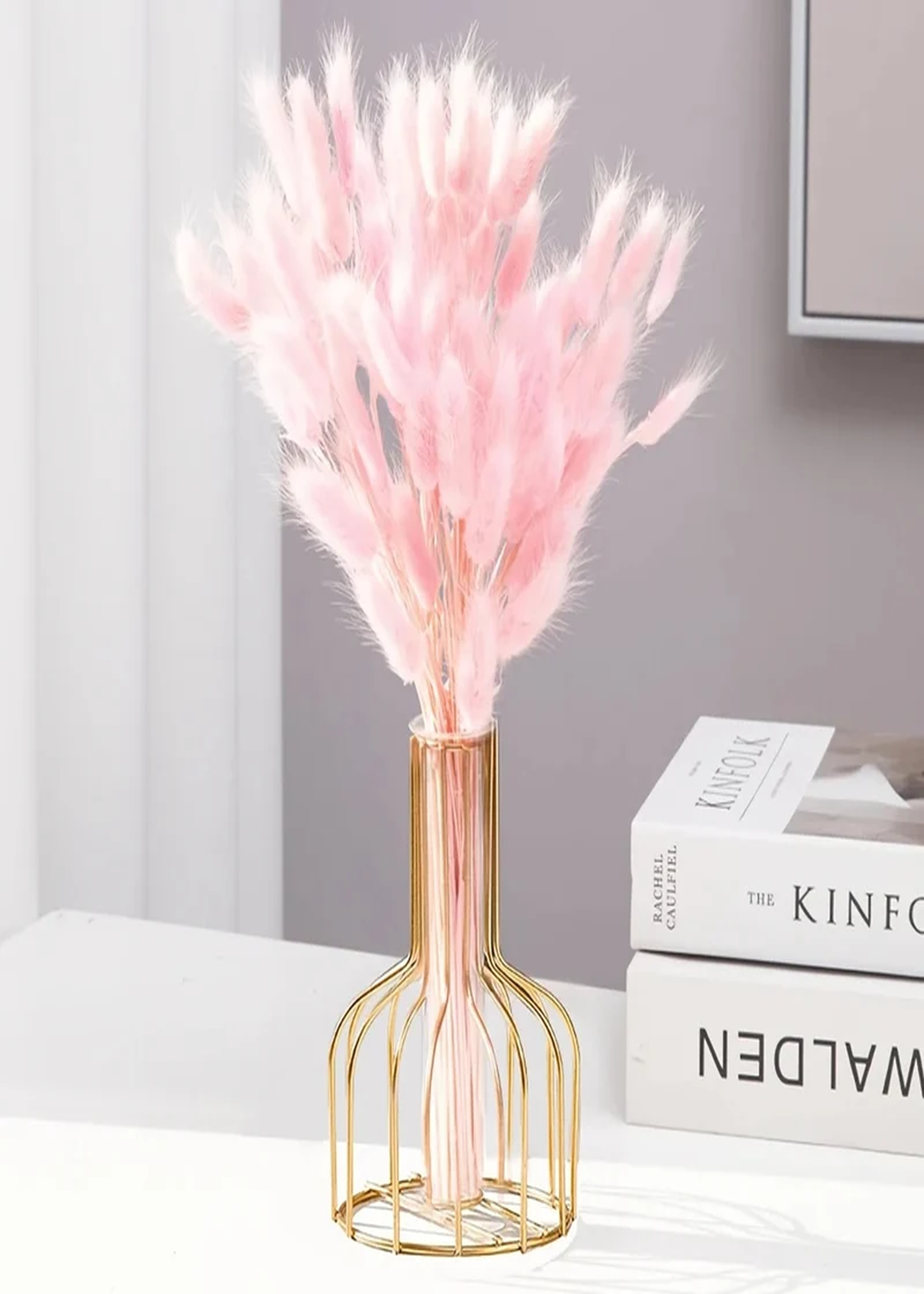 Luxury Golden Glass Vase