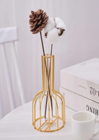 Luxury Golden Glass Vase