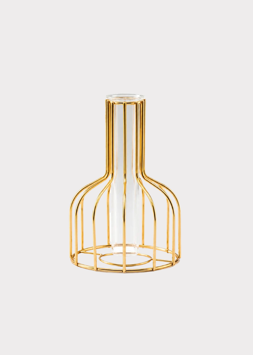 Luxury Golden Glass Vase